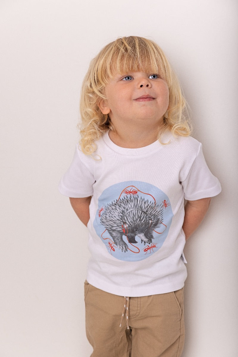 Bengal Stripes - Inspired By Dua Lipa - Sustainably Made Kids crew neck t-shirt